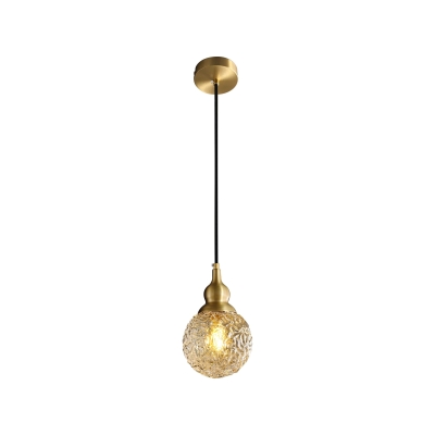 Kalebas glazen hanglamp