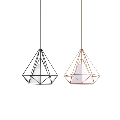 Diamanten kooi hanglamp