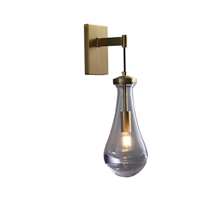 Druppelkristallen wandlamp