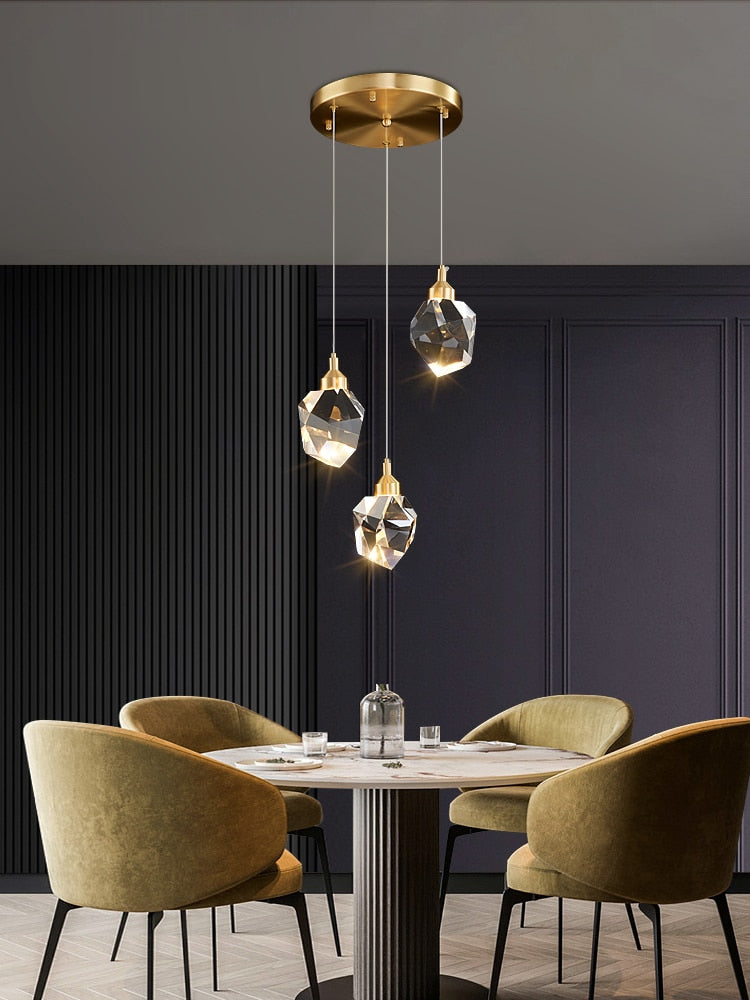 Luxe diamanten kristallen kroonluchter
