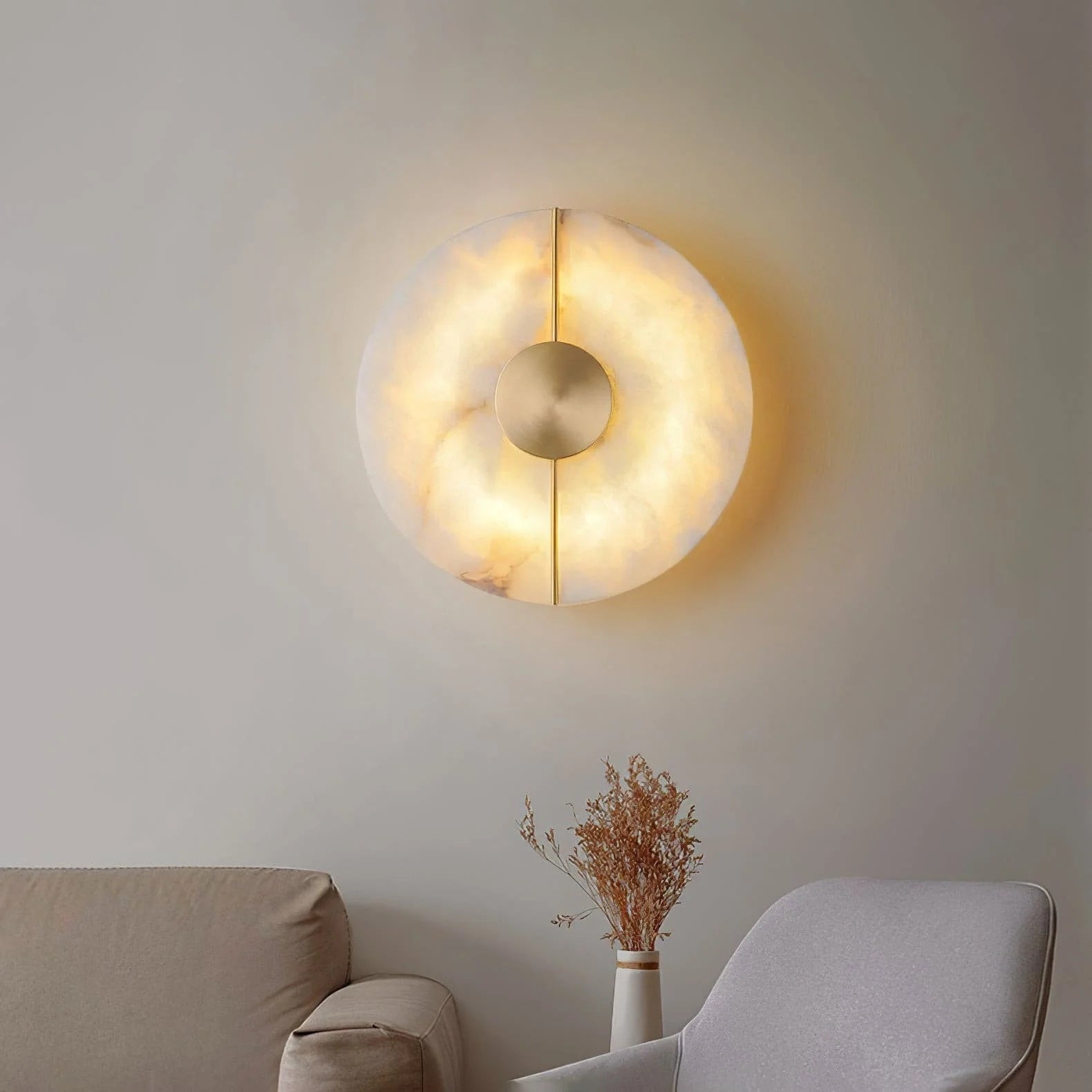 Beugel wandlamp