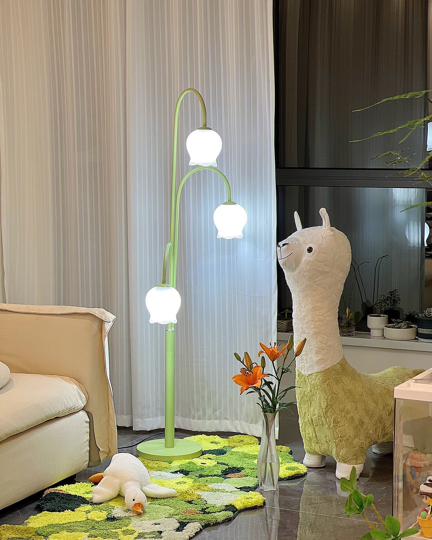 Bell Orchidee vloerlamp