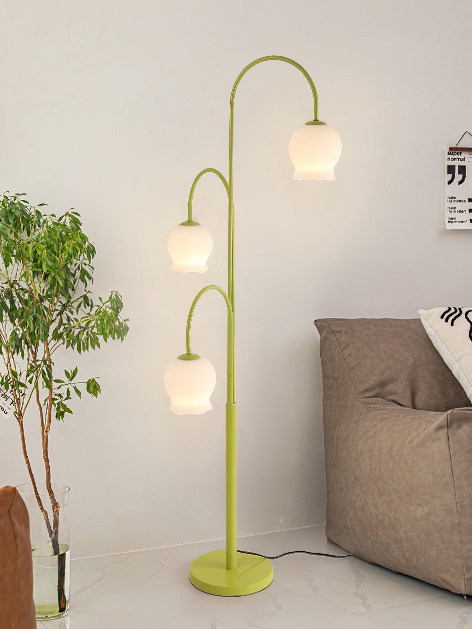 Bell Orchidee vloerlamp