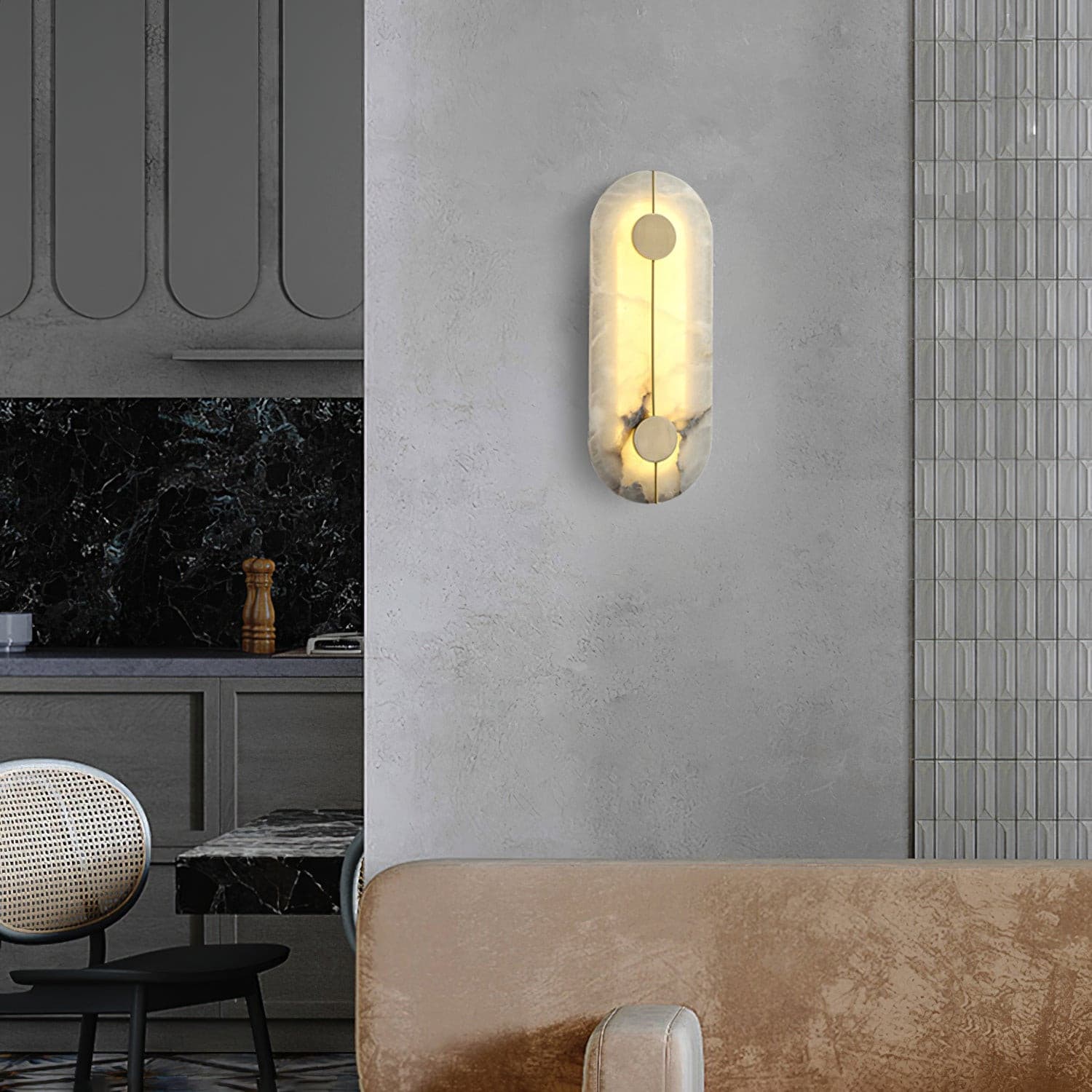 Beugel wandlamp