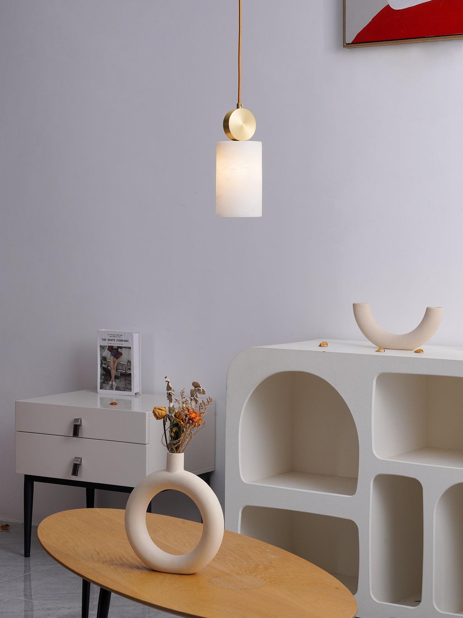 Etruskische marmeren hanglamp