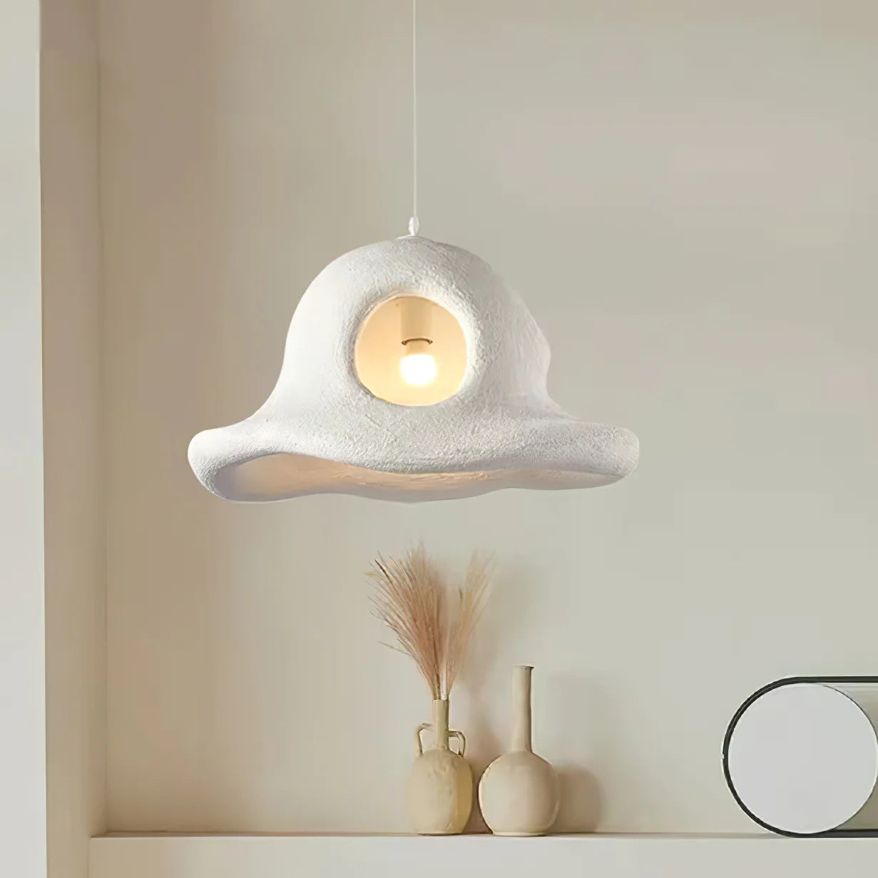Gepersonaliseerde hoed hanglamp
