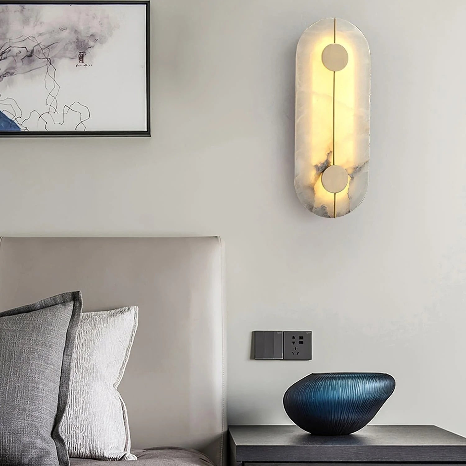 Beugel wandlamp