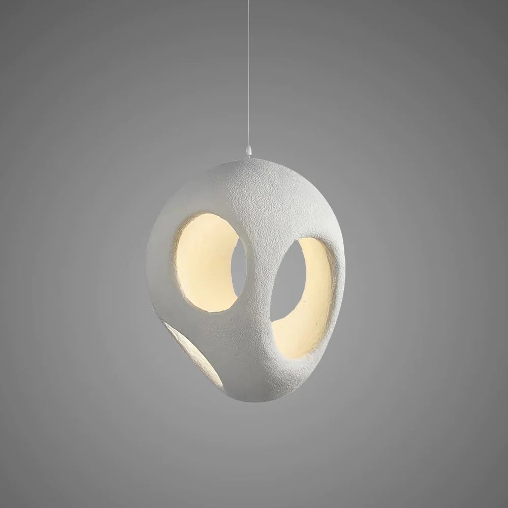 Hanglamp van polystyreen