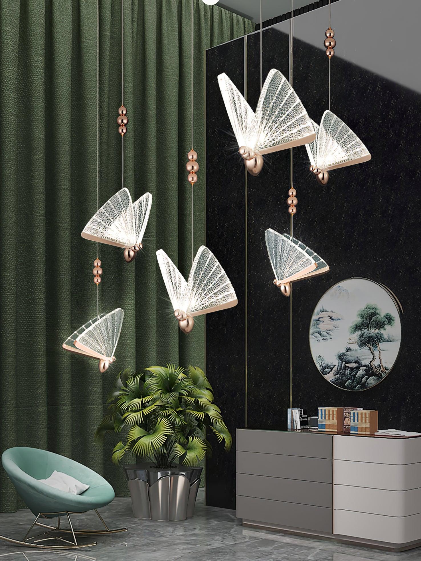 Vlinder hanglamp