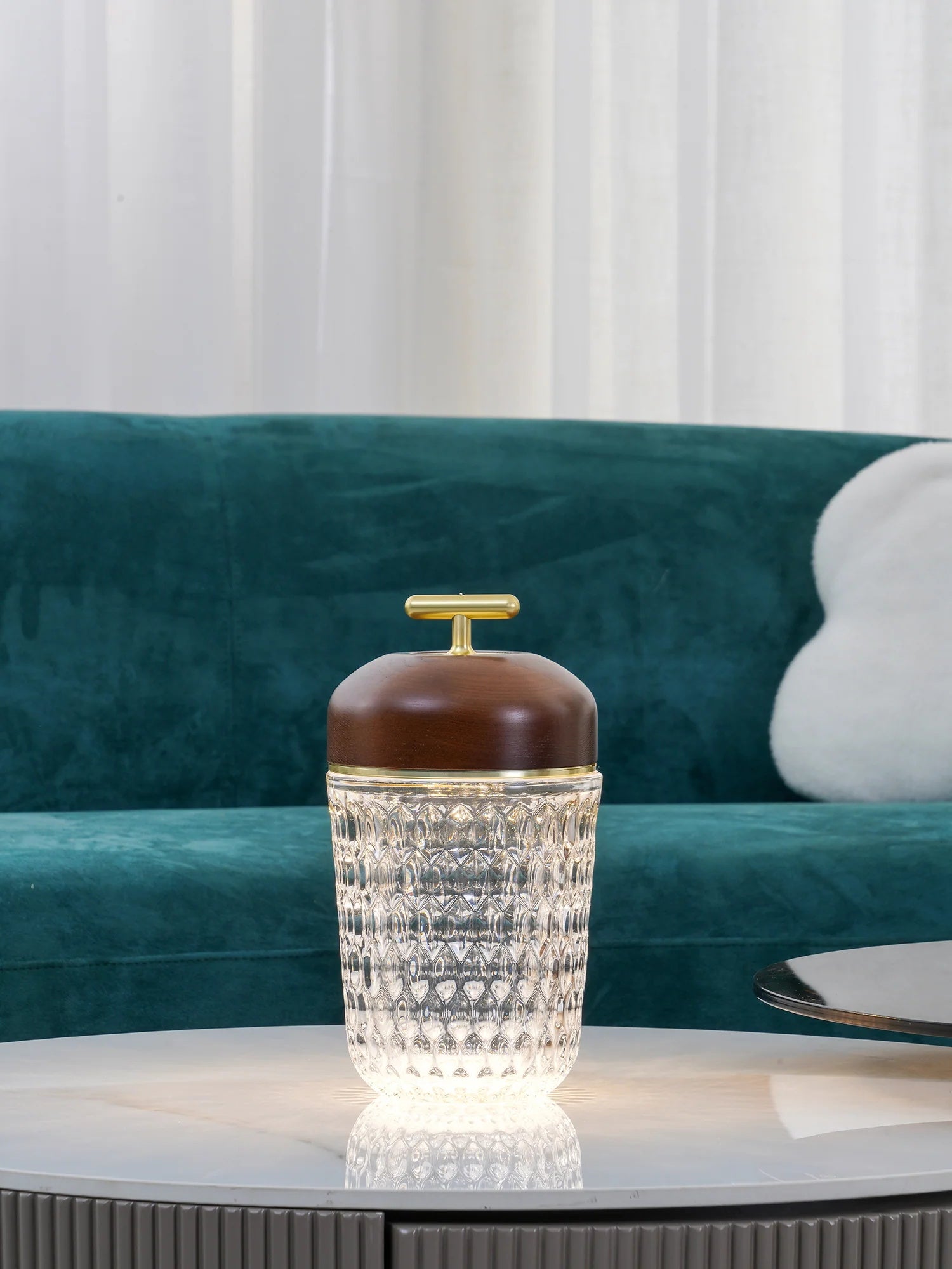 Kristallen Folia draagbare lamp