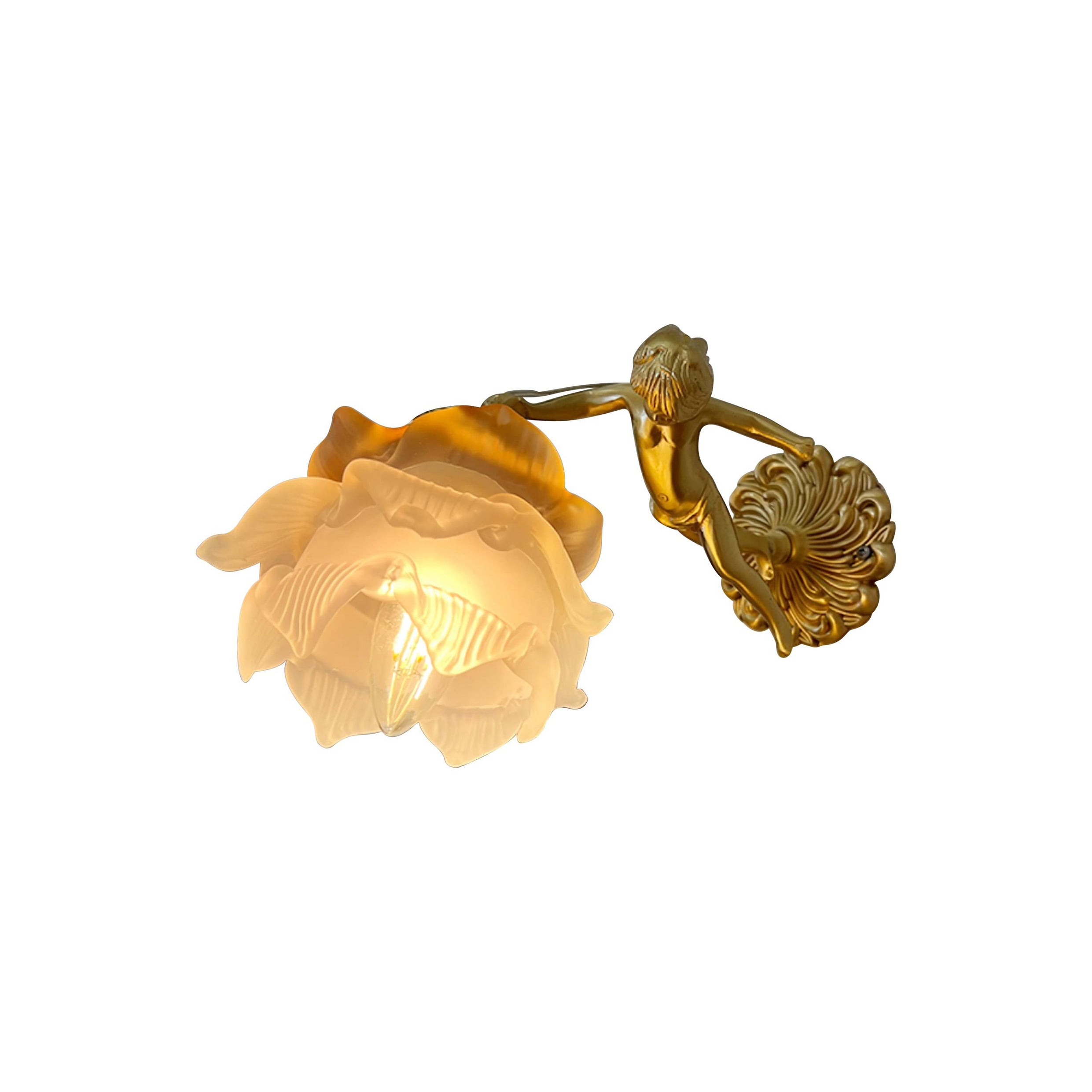 Engel wandlamp