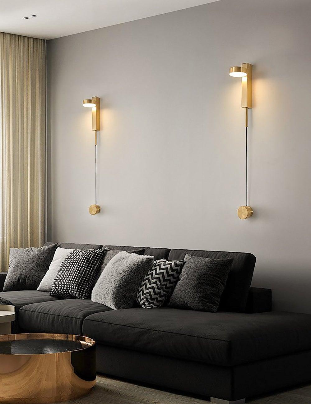 Axis wandlamp