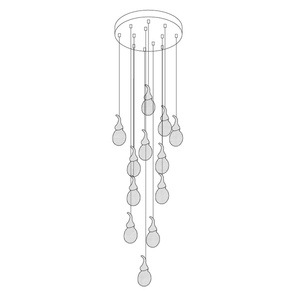 Leo Bubble kroonluchter