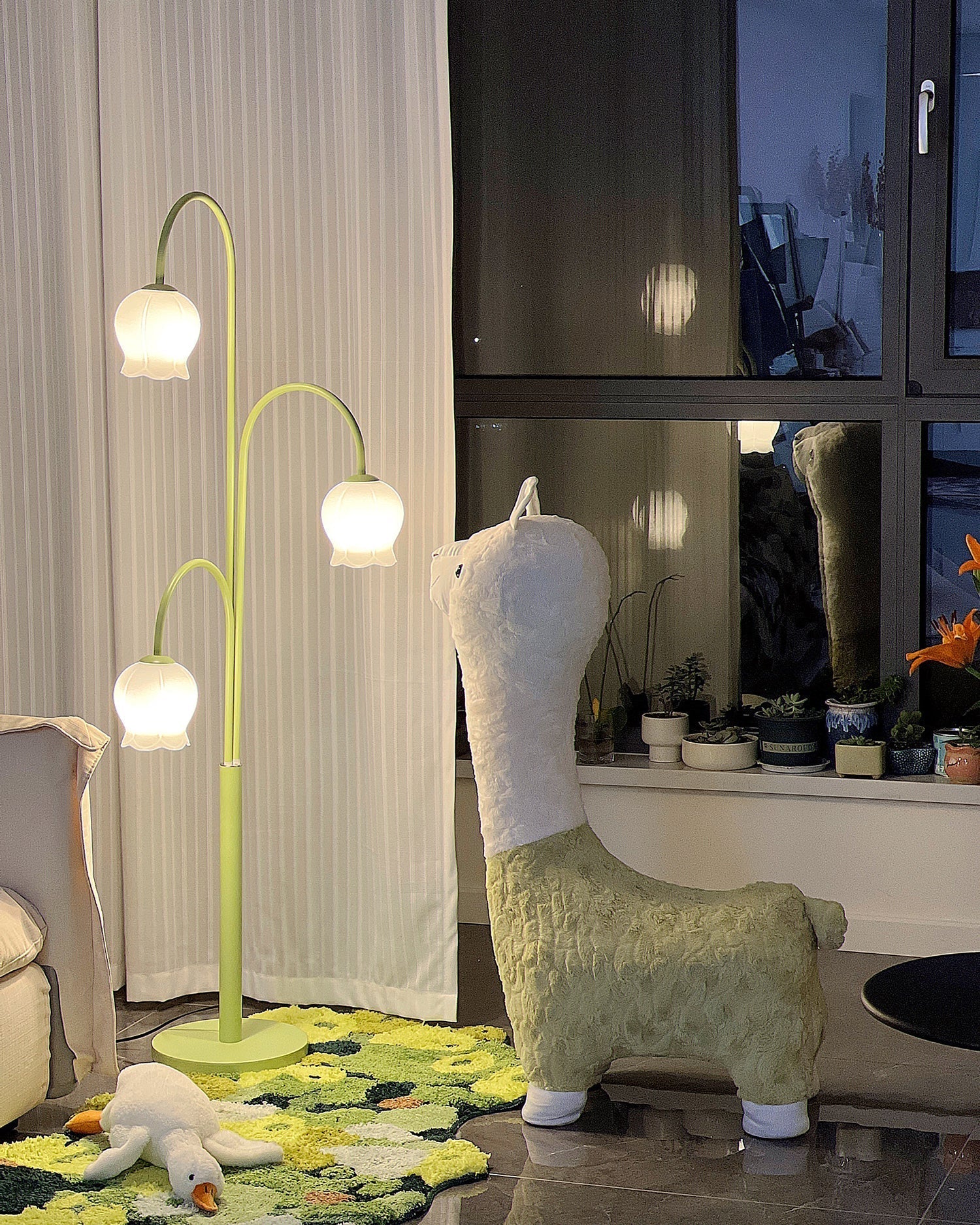Bell Orchidee vloerlamp
