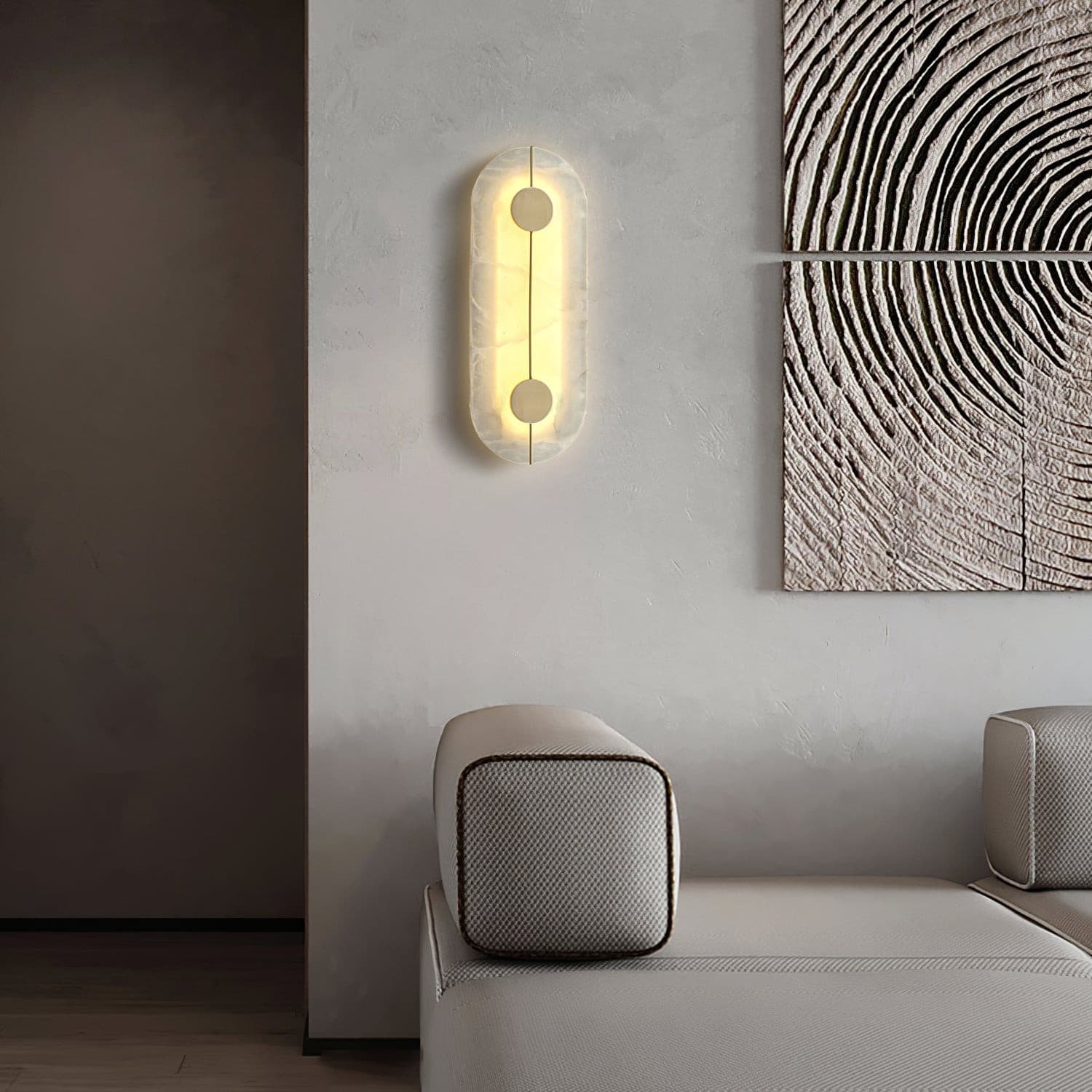 Beugel wandlamp