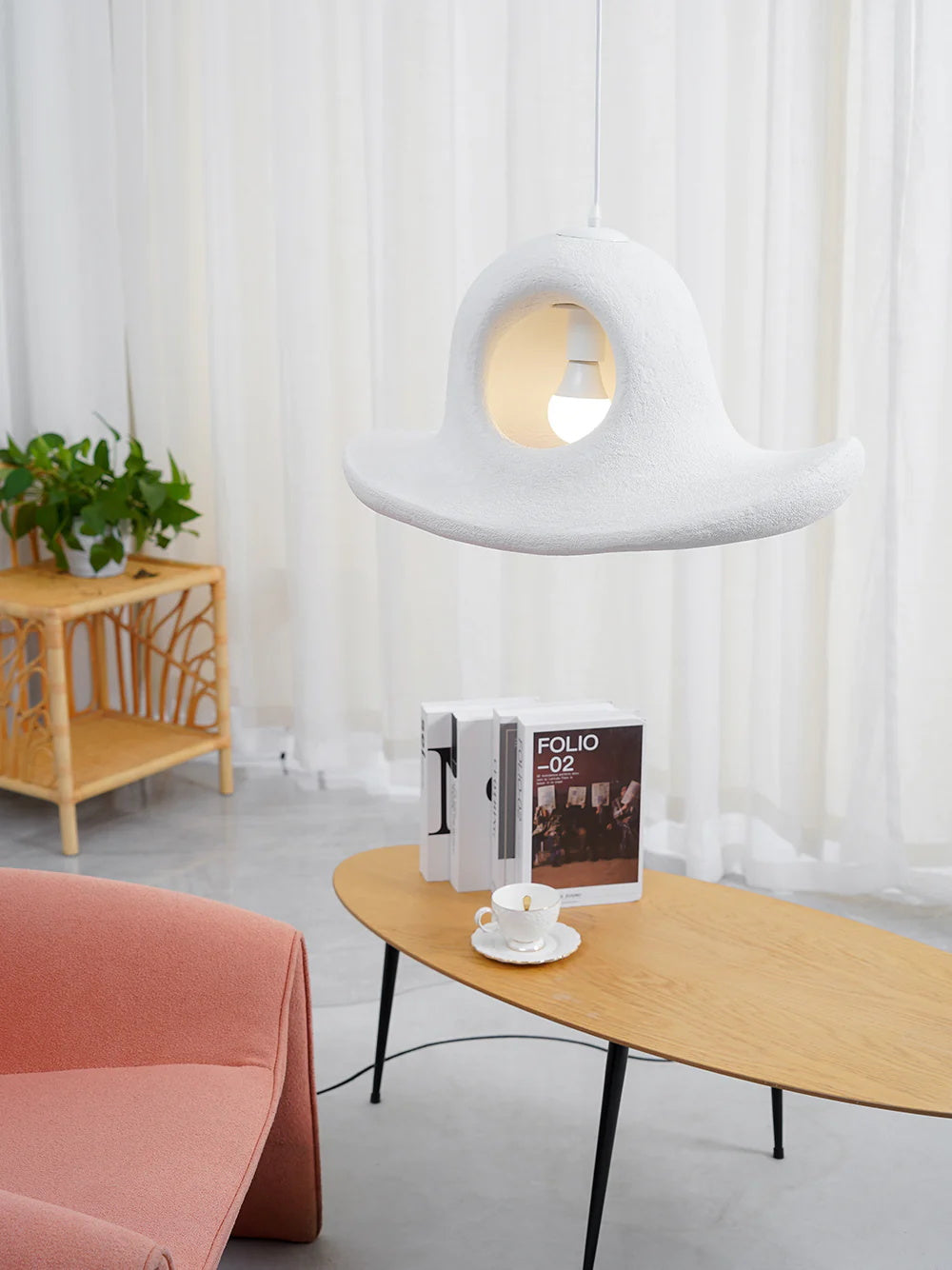 Gepersonaliseerde hoed hanglamp
