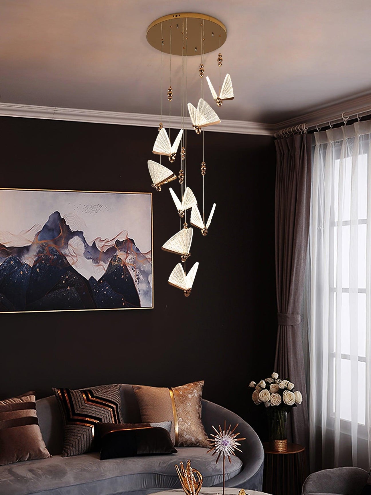 Vlinder hanglamp