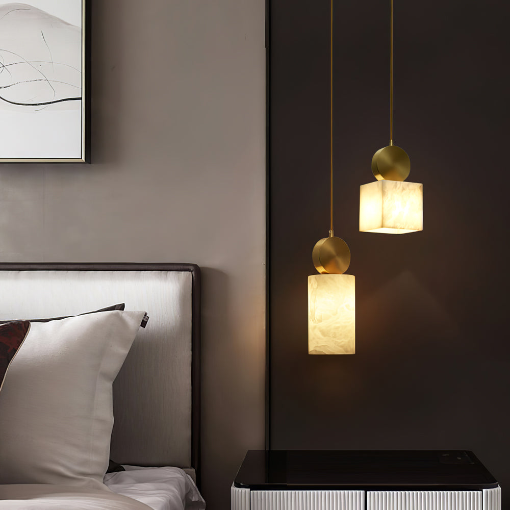 Etruskische marmeren hanglamp