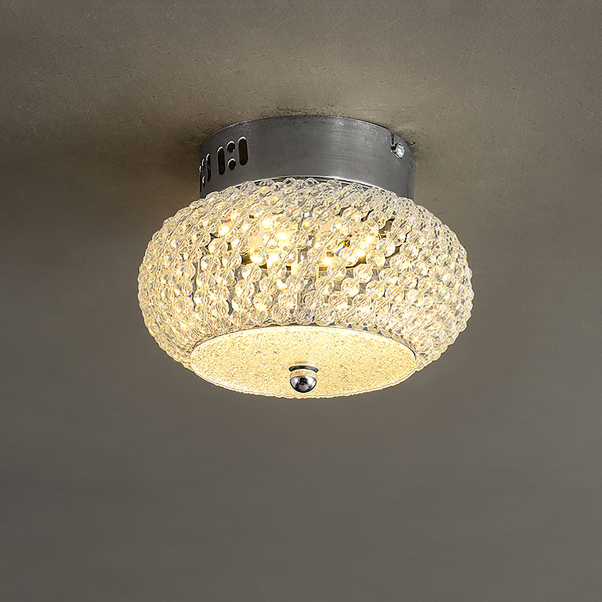 Kristallen plafondlamp