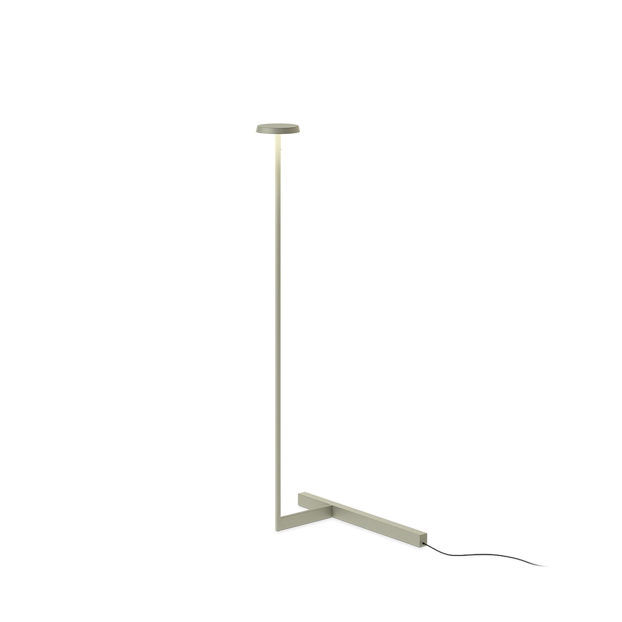 Platte vloerlamp