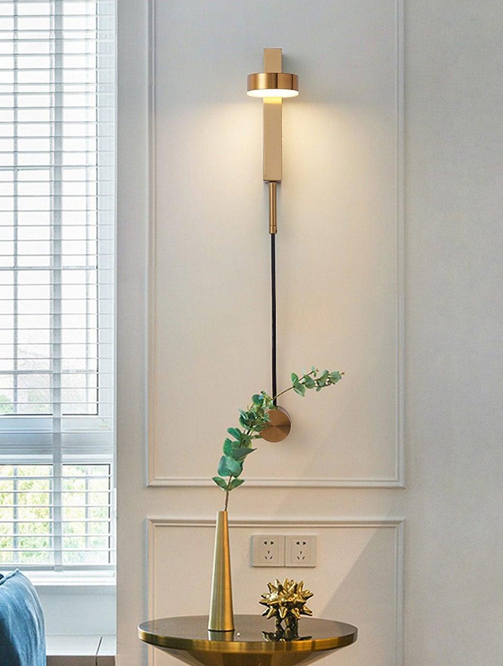 Axis wandlamp