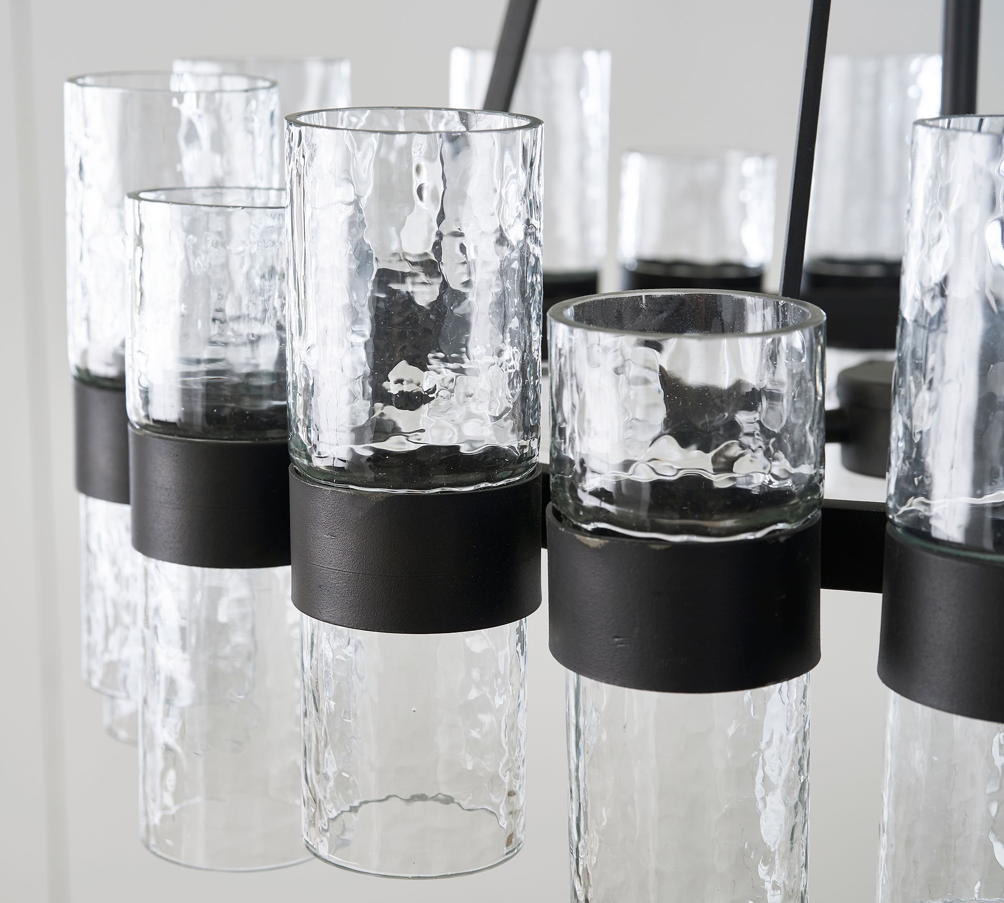 Hanglamp van gerecycled glas