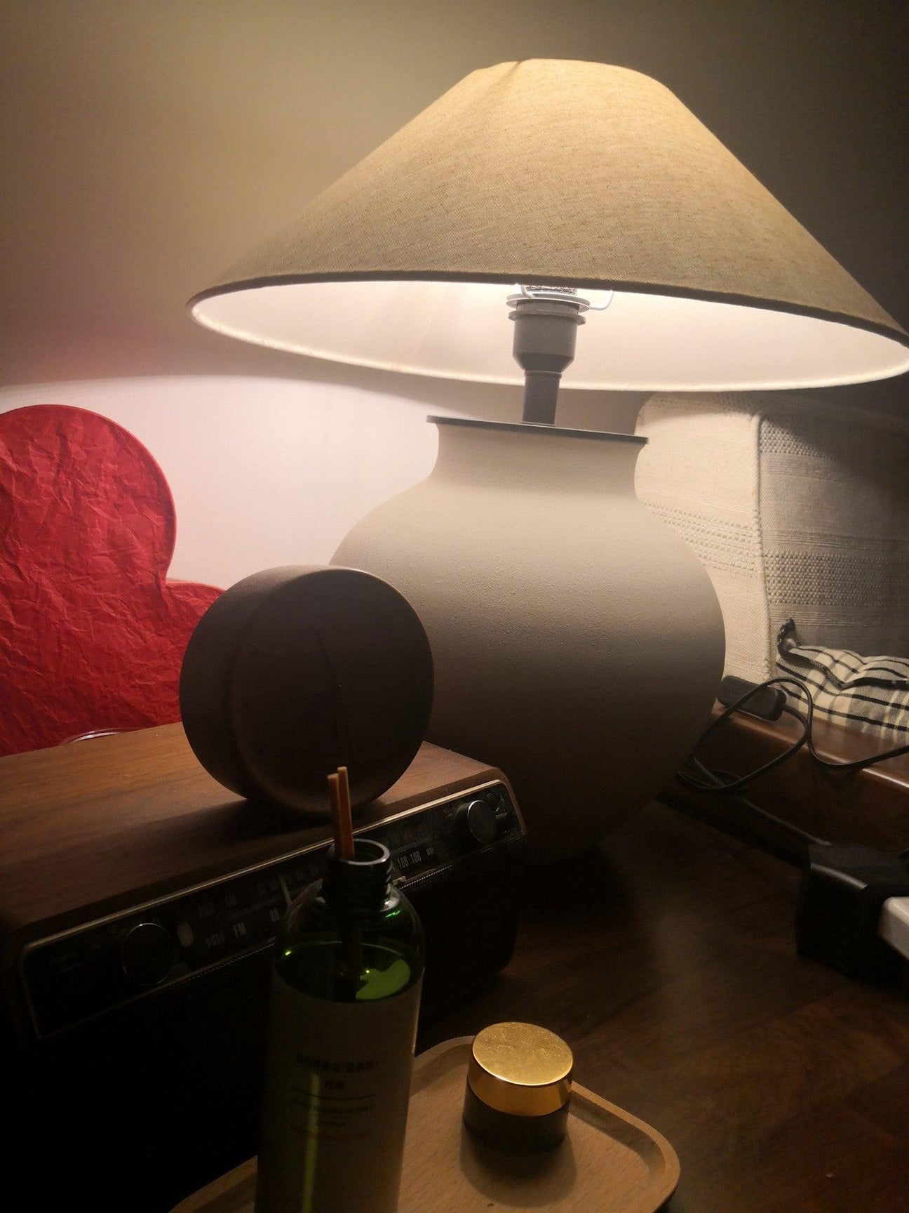 Black Mud Table Lamp