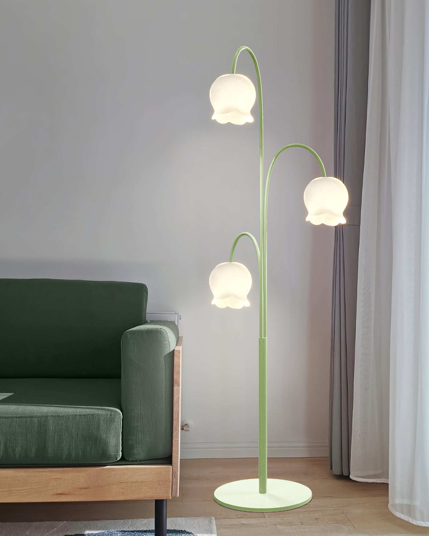 Bell Orchidee vloerlamp