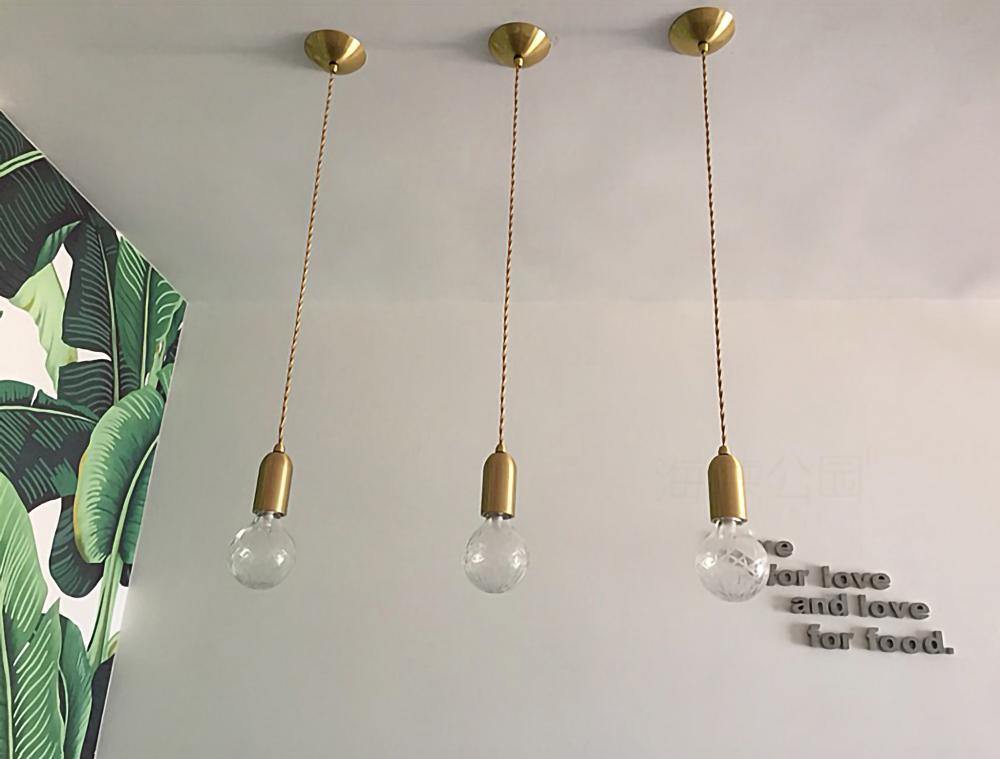 Crystal Bulb LED Pendant Lamp