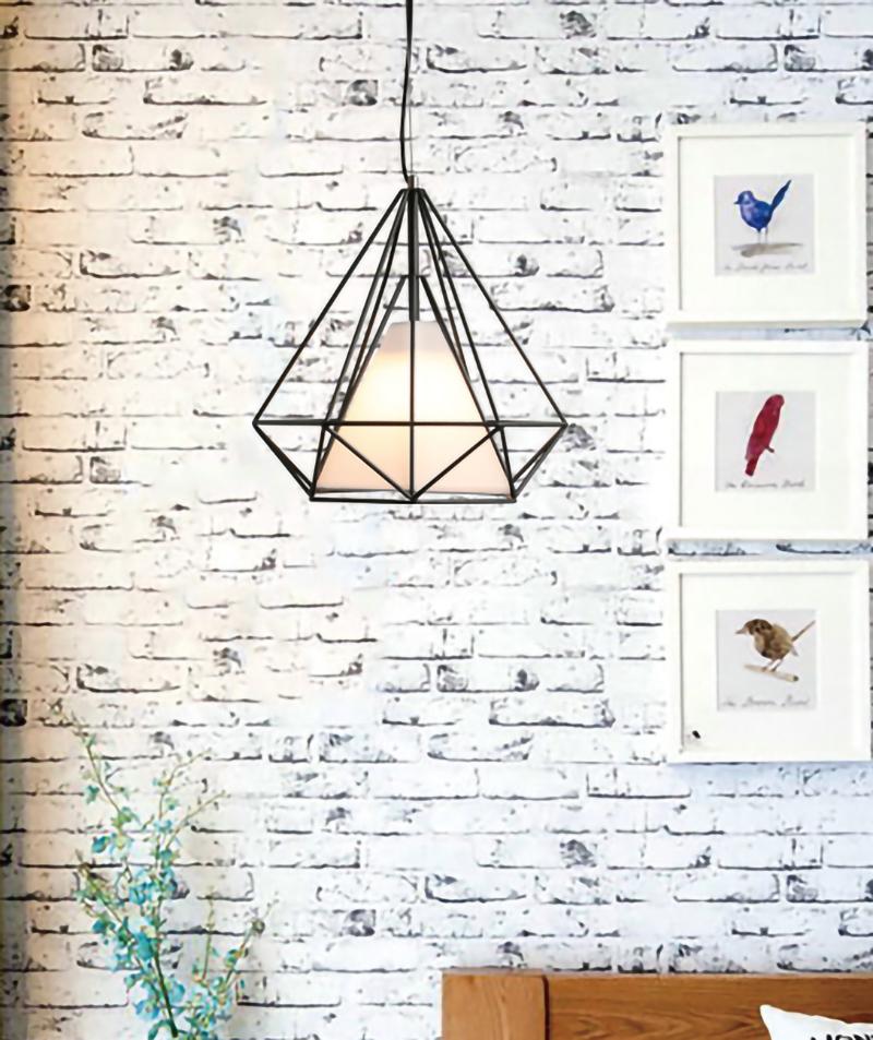 Diamanten kooi hanglamp