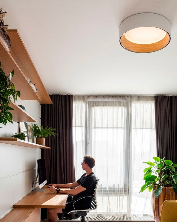 Duo-plafondlamp