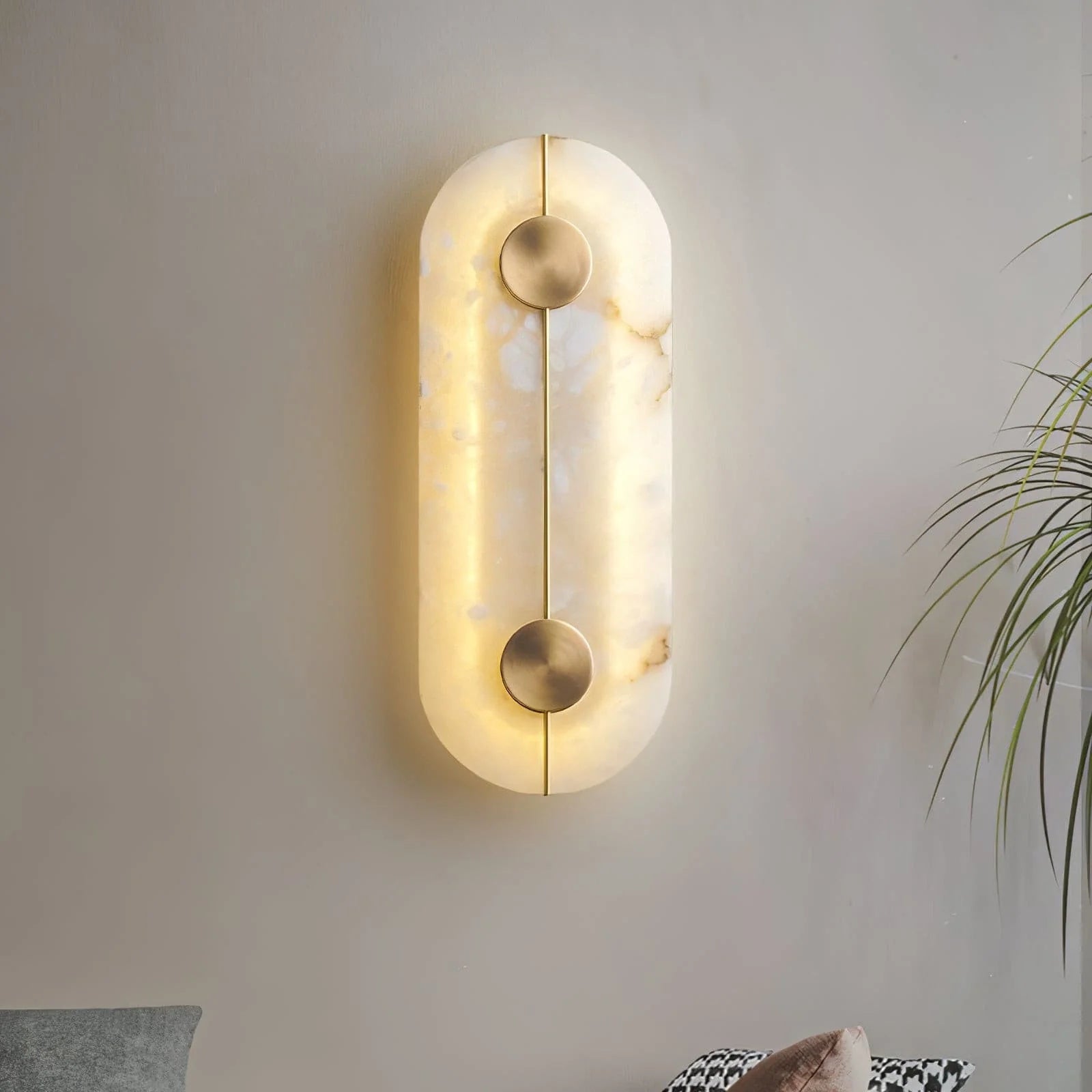 Beugel wandlamp