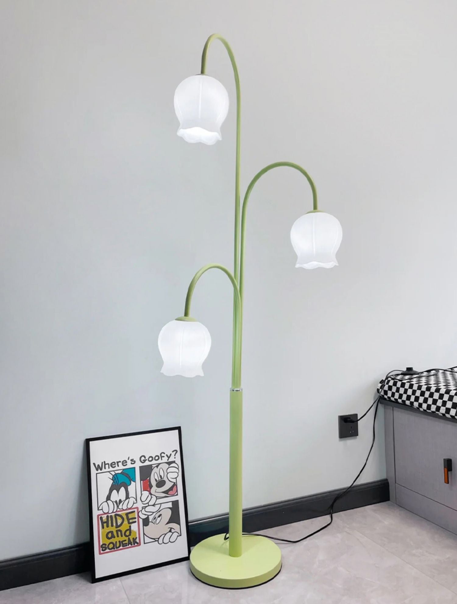 Bell Orchidee vloerlamp