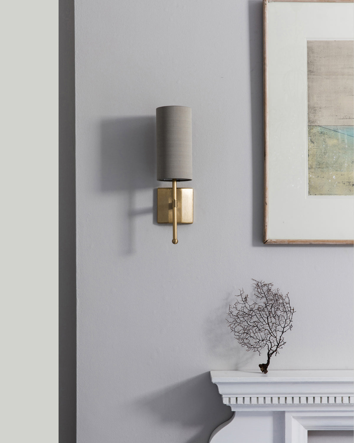 Zijden Stem Wandlamp