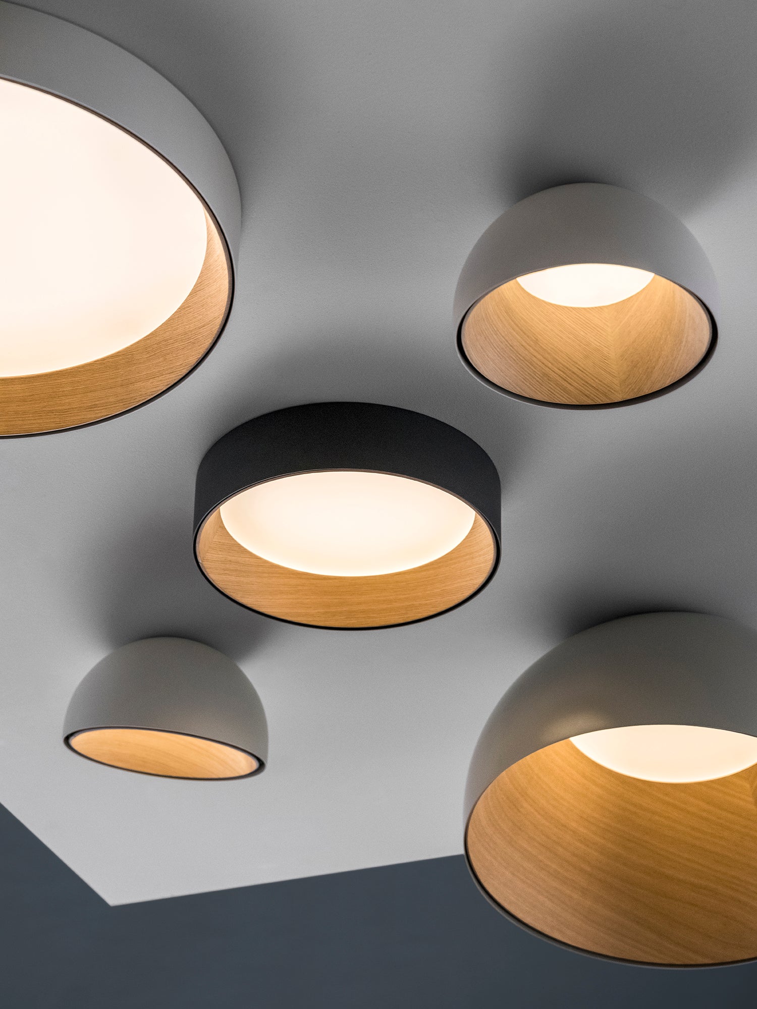 Duo-plafondlamp