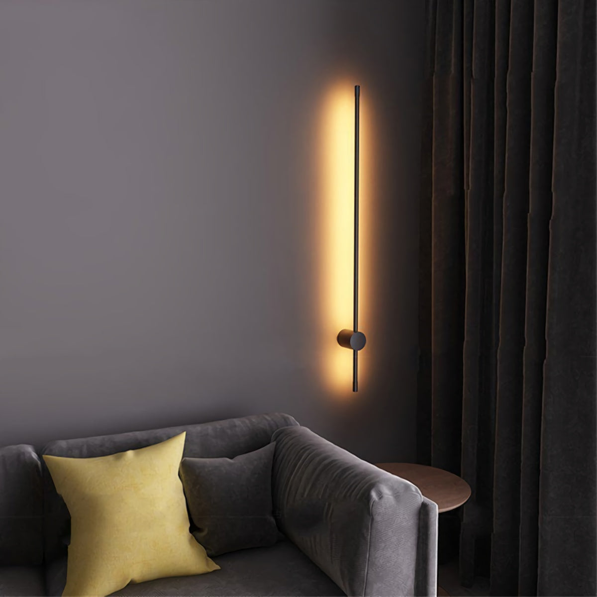 Scandinavische eenvoud lineaire wandlampen