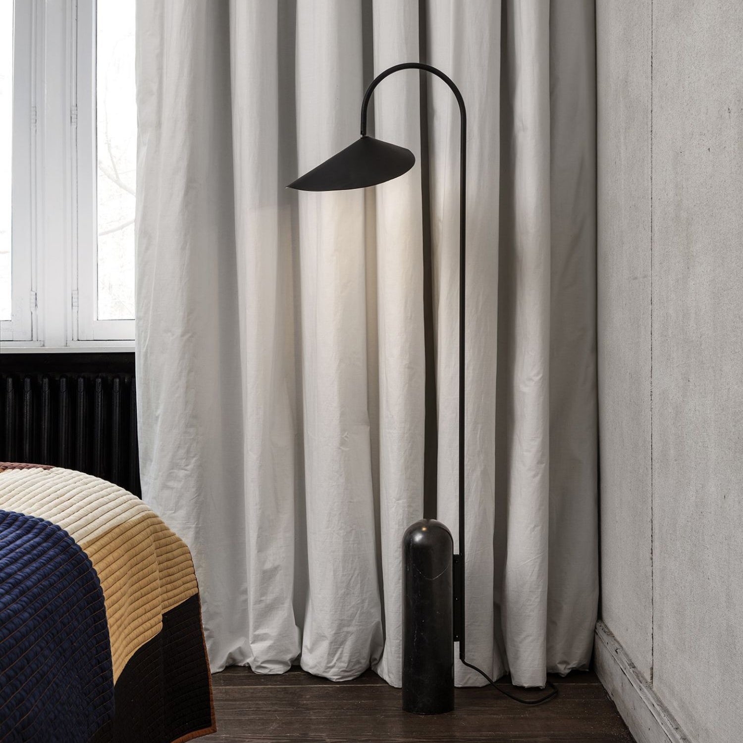 Aronskelk vloerlamp