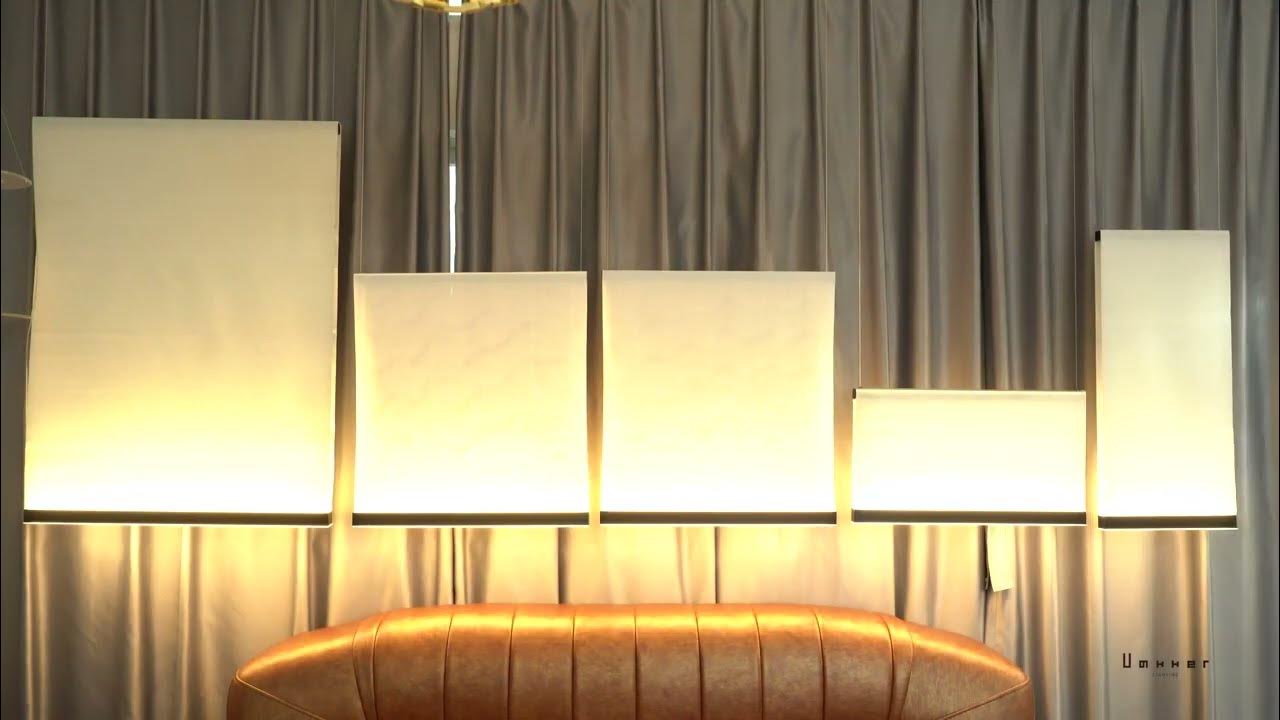 Gordijn hanglamp