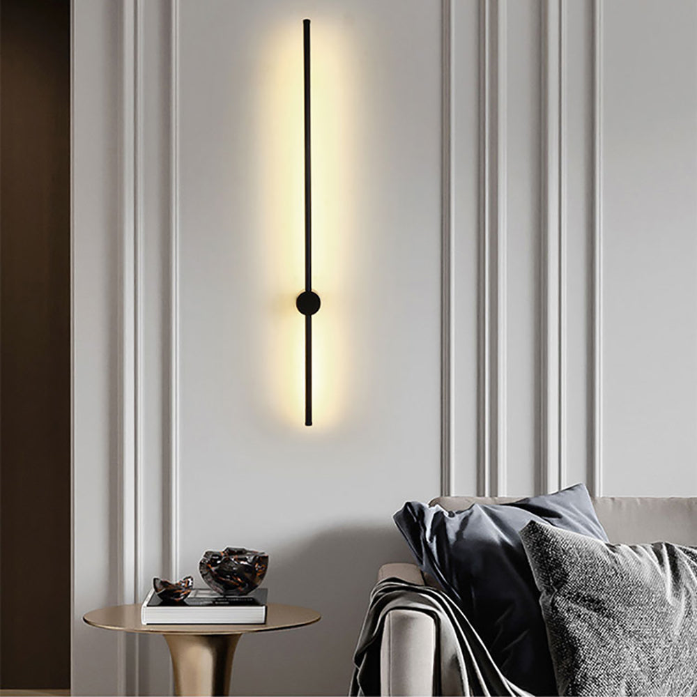 Scandinavische eenvoud lineaire wandlampen