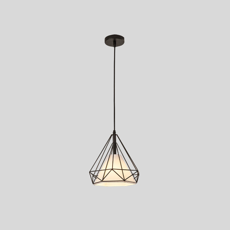 Diamanten kooi hanglamp