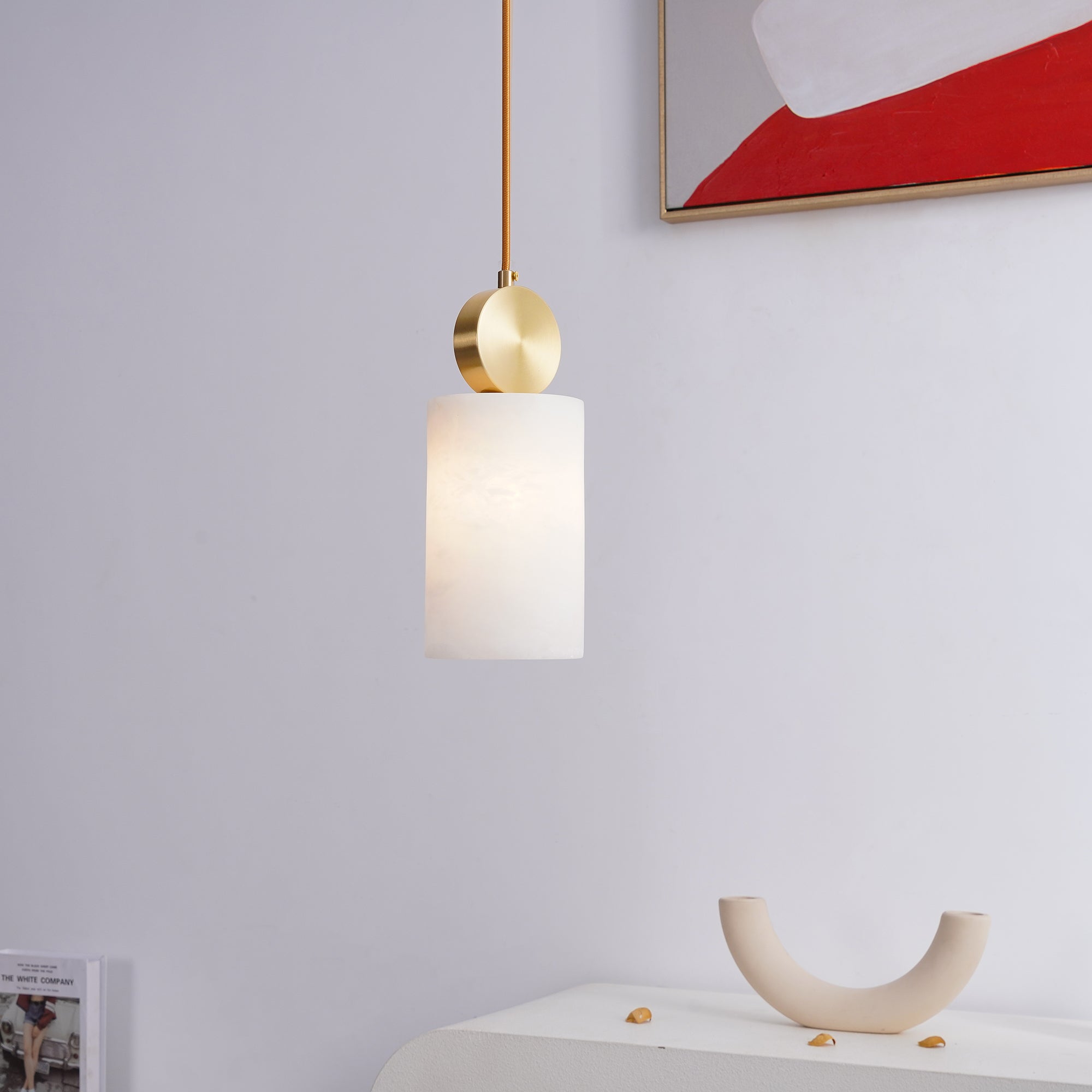 Etruskische marmeren hanglamp