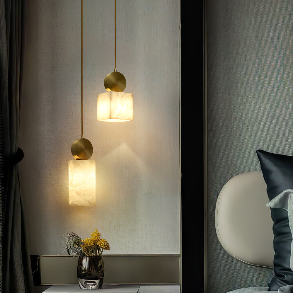 Etruskische marmeren hanglamp