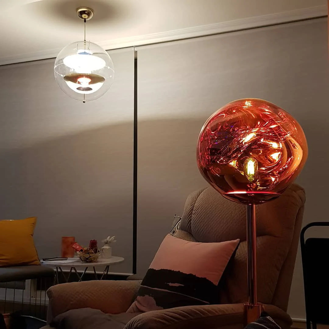 Smeltvloerlamp