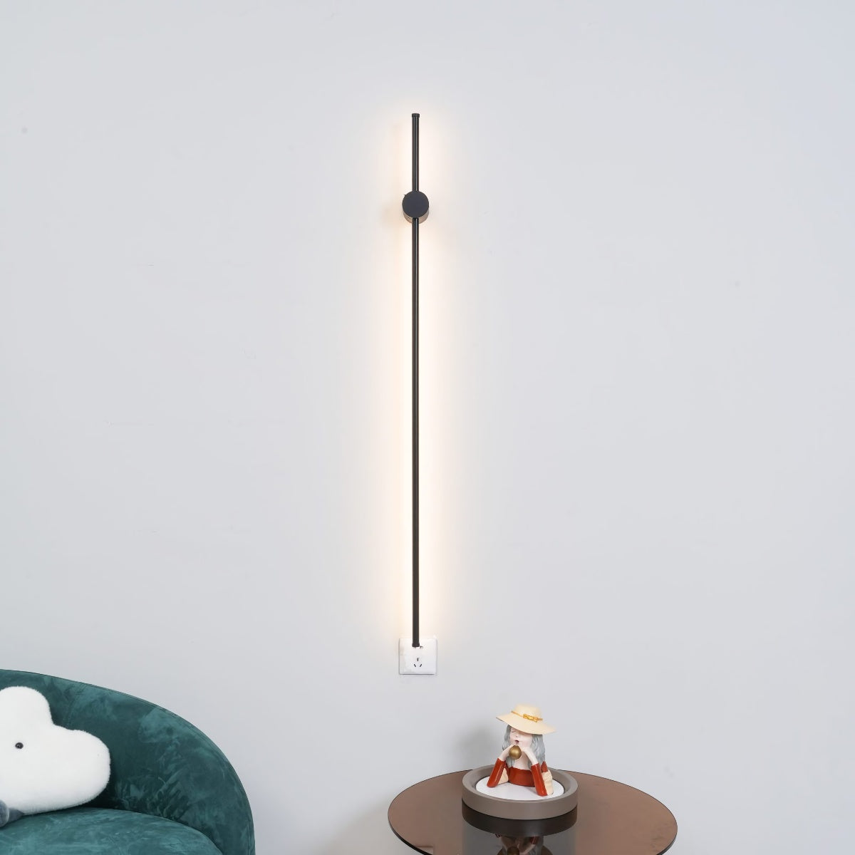 Scandinavische eenvoud lineaire wandlampen