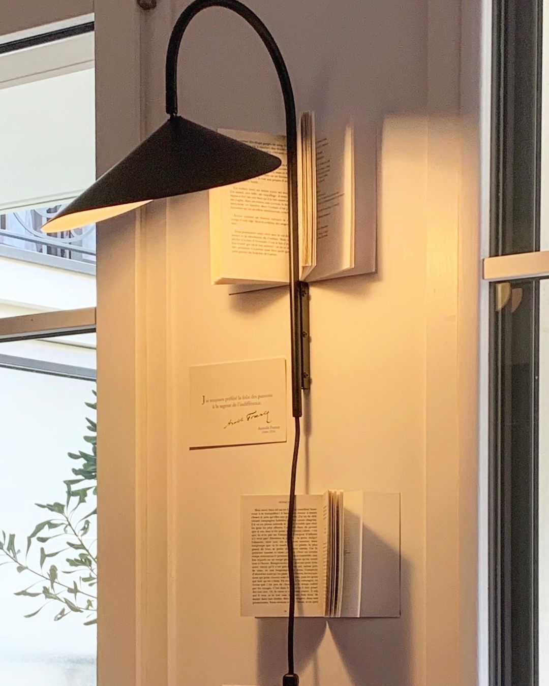 Aronskelk wandlamp