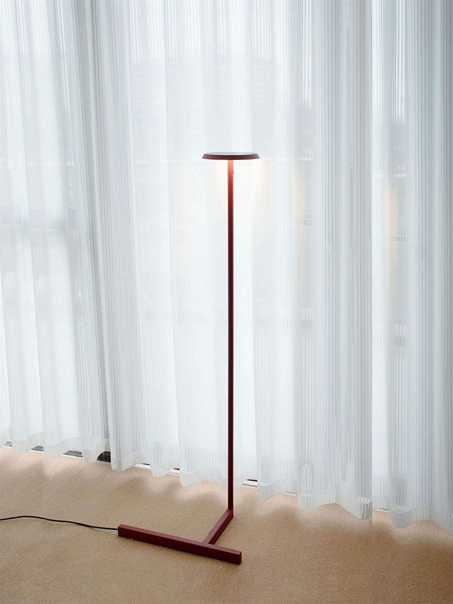 Platte vloerlamp