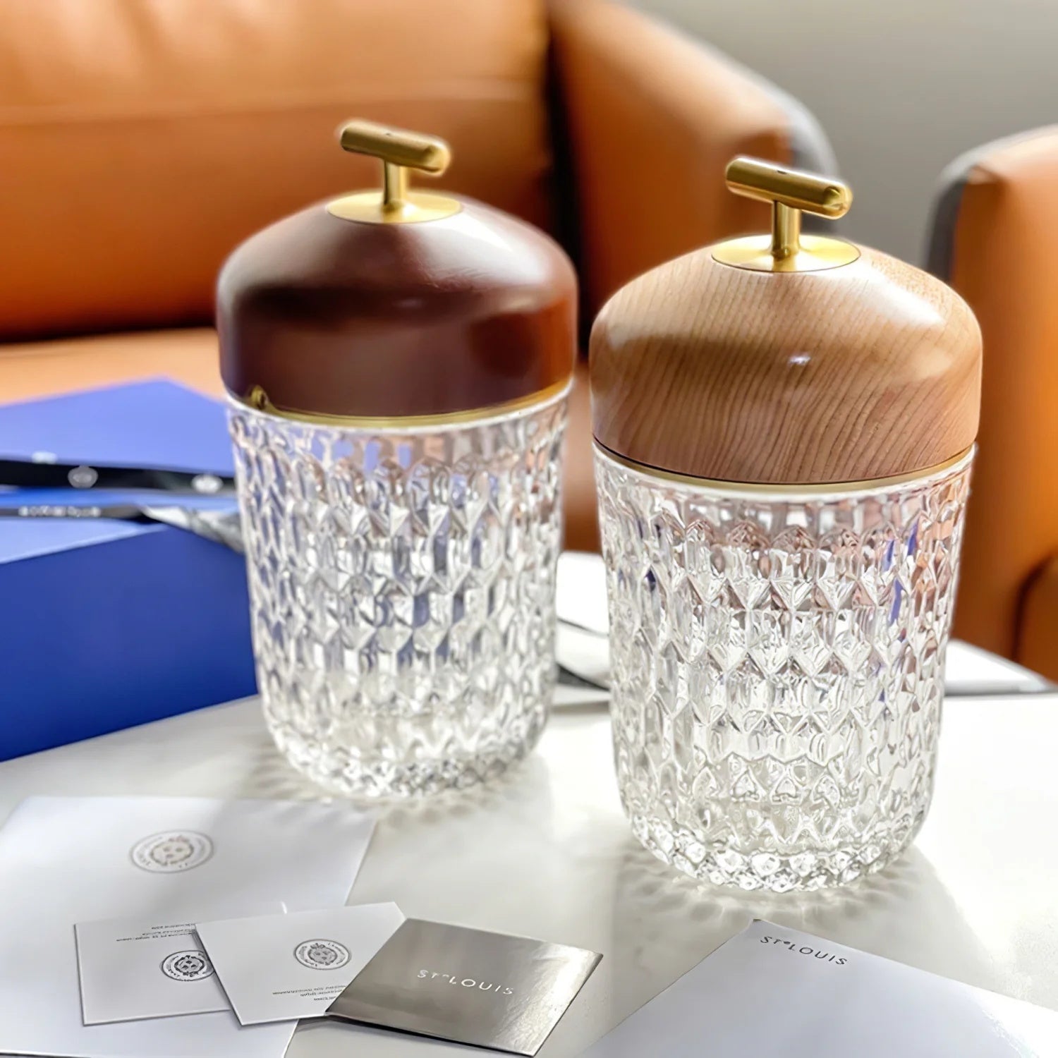 Kristallen Folia draagbare lamp