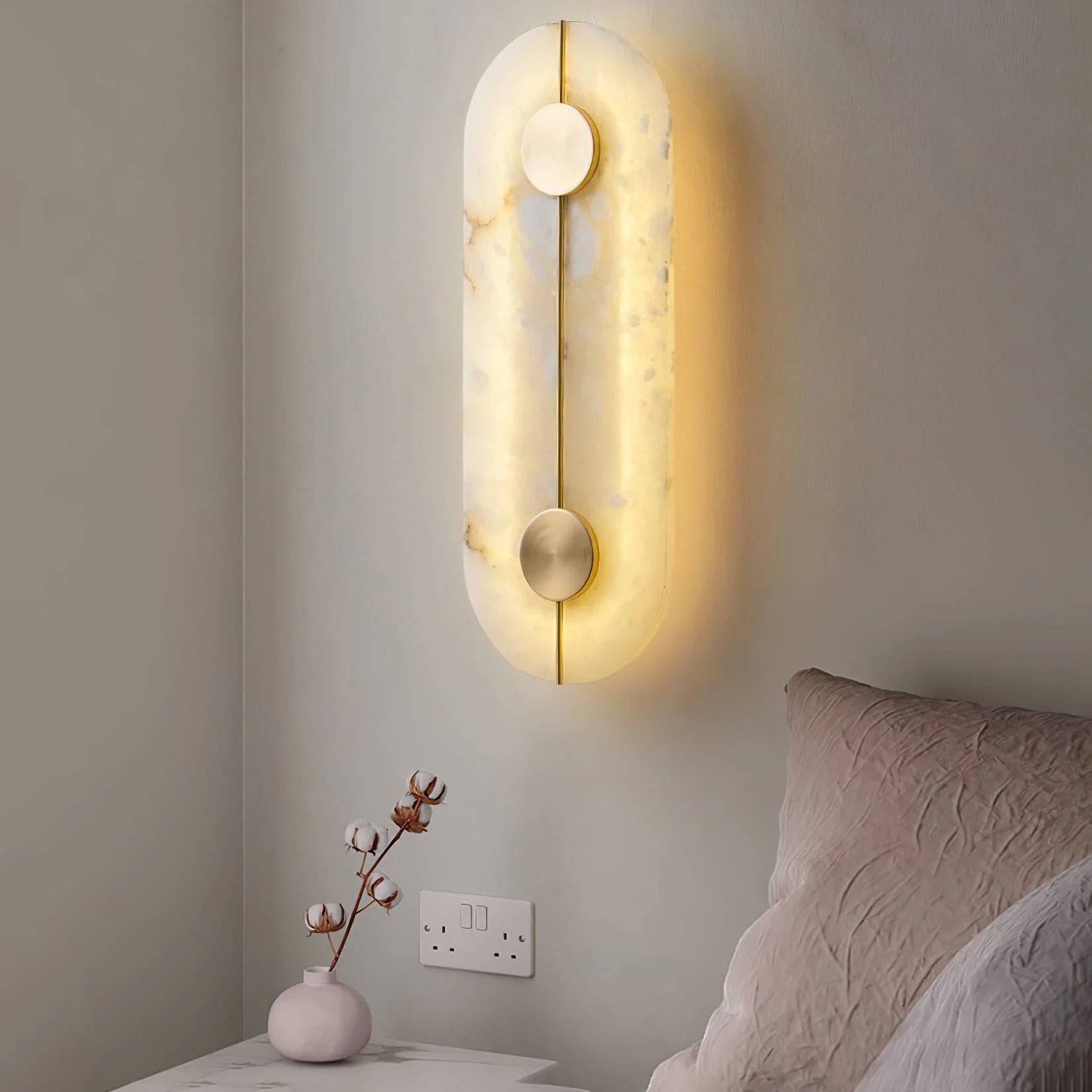 Beugel wandlamp