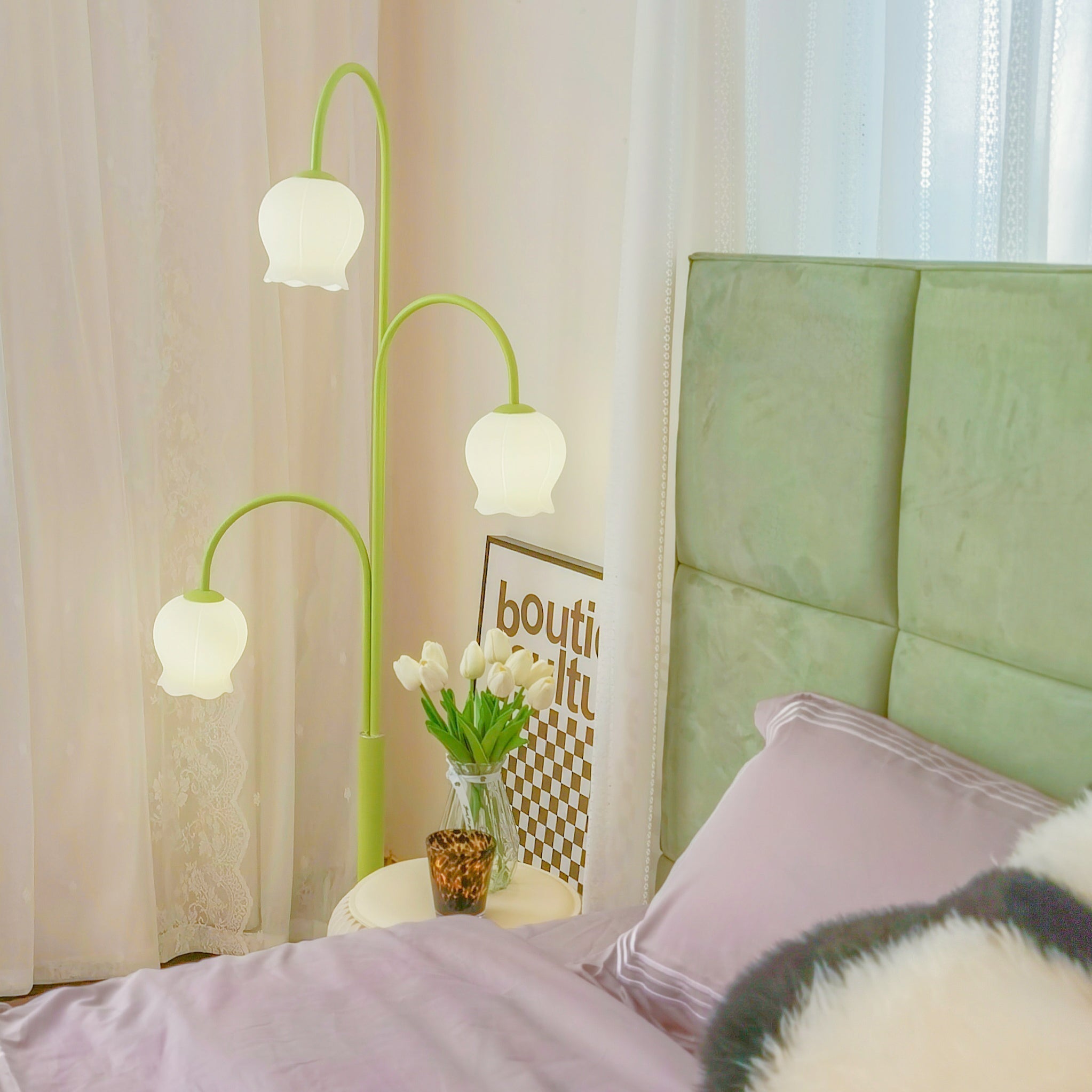 Bell Orchidee vloerlamp