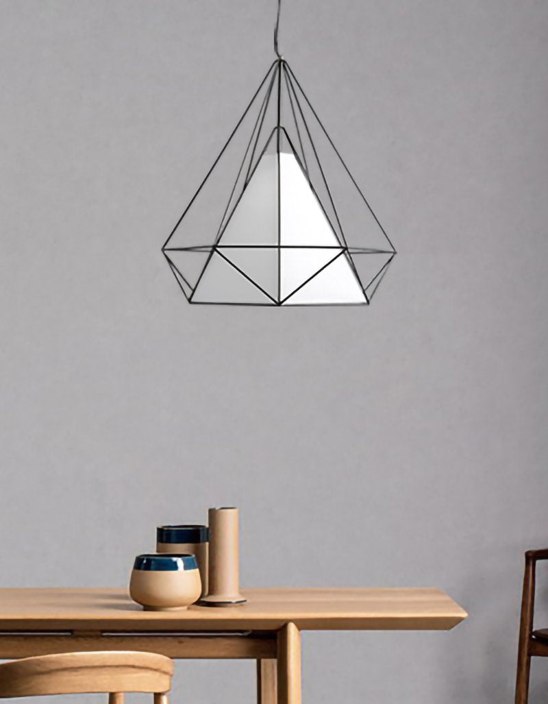 Diamanten kooi hanglamp